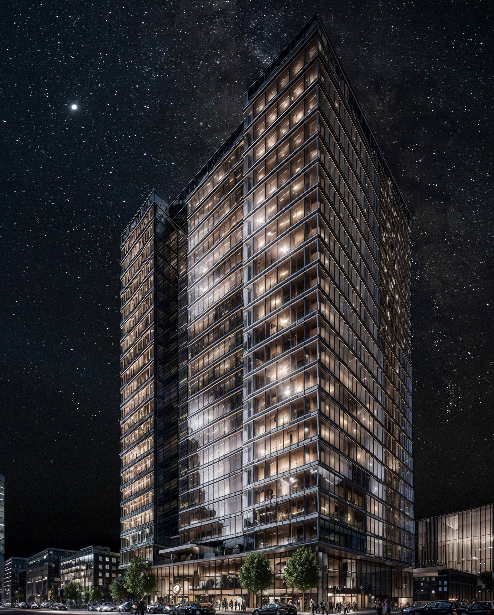 24-Story Luxury Residence​