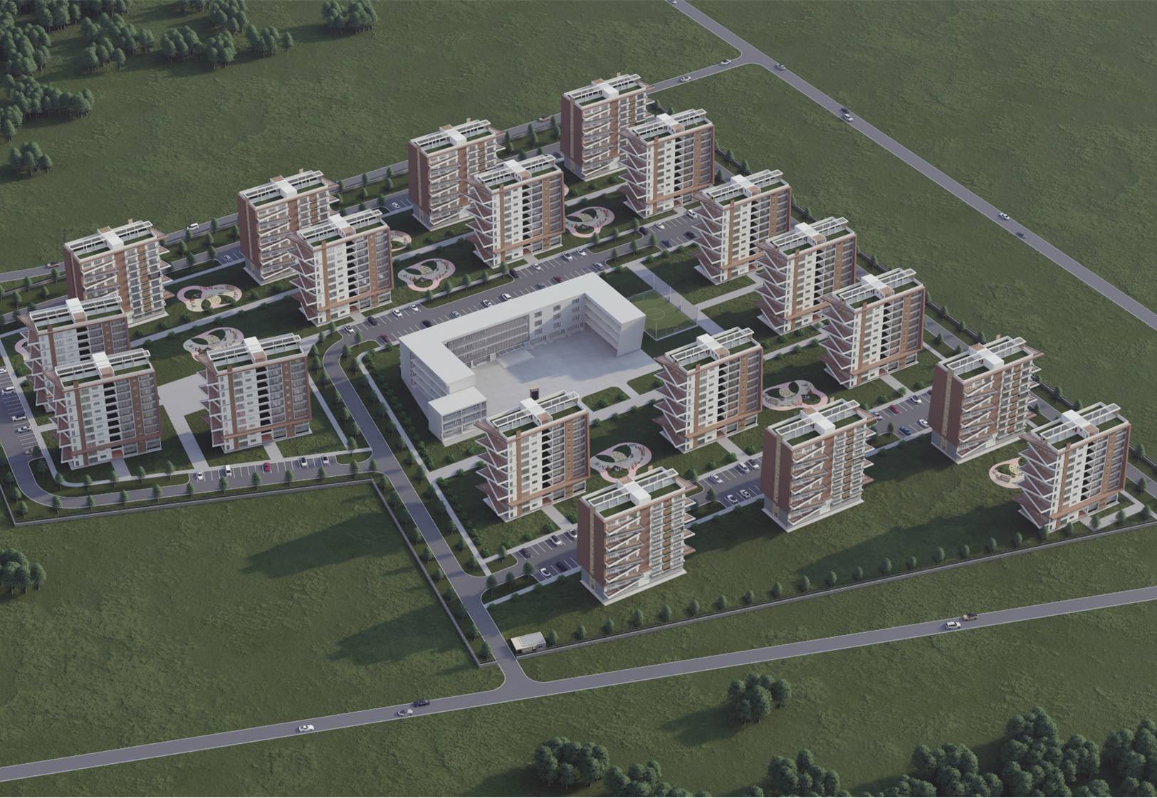 Residential complex for young families