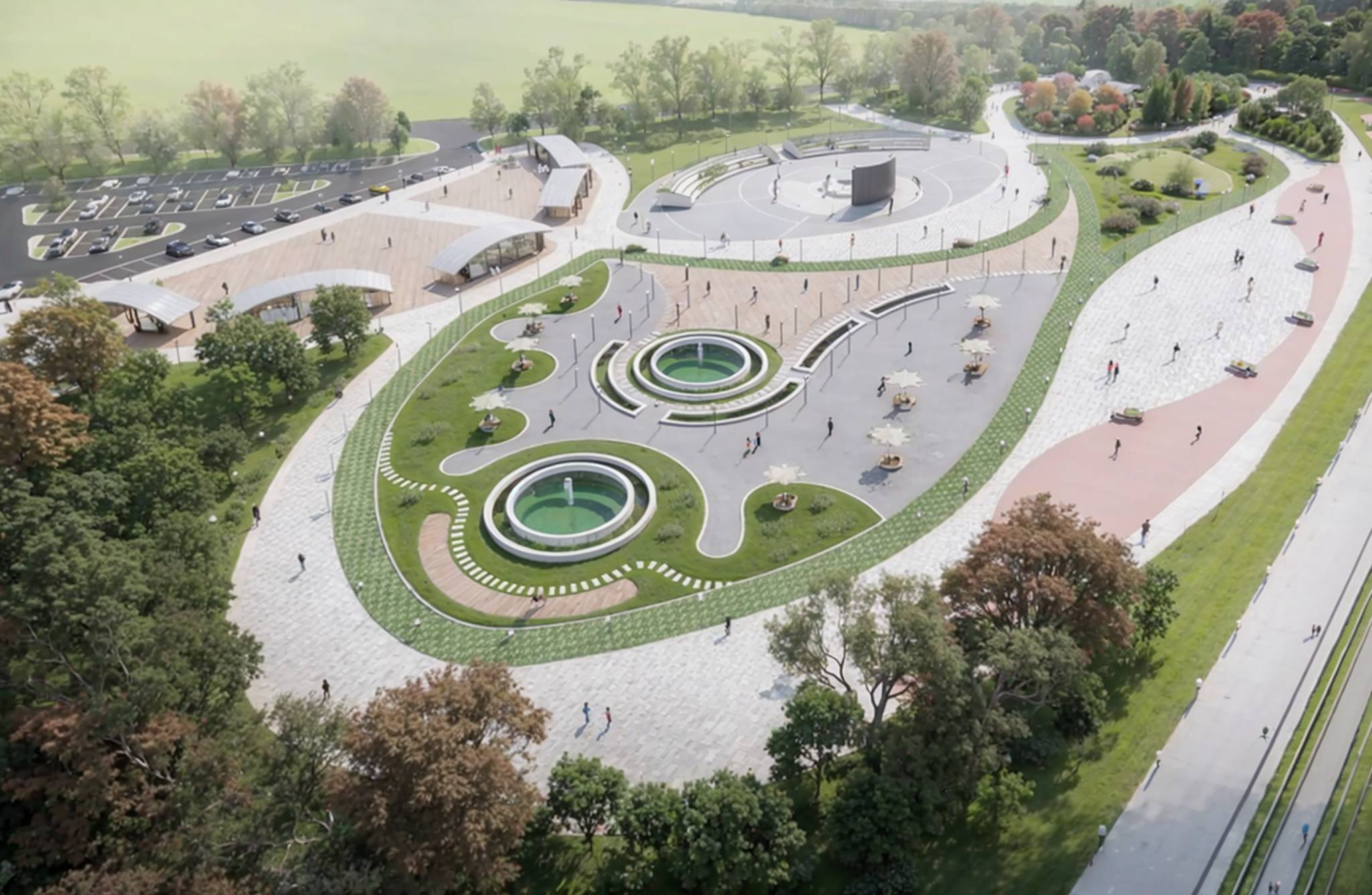 Concept design competition for a recreational complex along the Tuul River